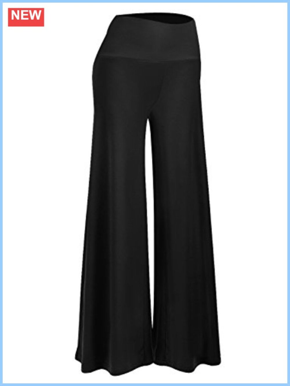 Women's Wide Leg Palazzo Pants High Waist Flowy Casual Lounge Pants